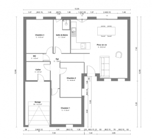 Maison neuve à vendre à Maison neuve à vendre Le Dézert (50620) 200 670 &euro;