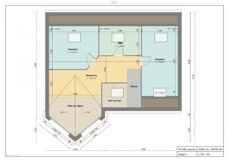 Construction d'une maison Loeuilly (80160) 462 500 &euro;