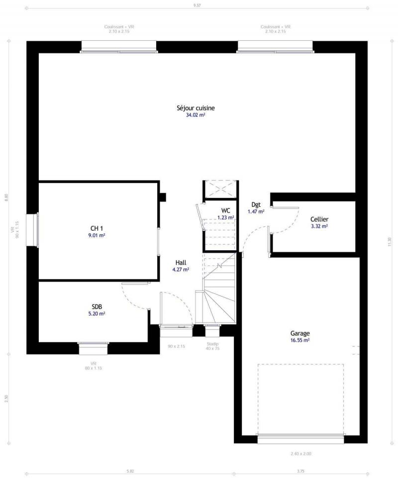Construction d'une maison Mernel (35330) 225 000 &euro;