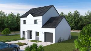 Maison neuve à vendre à Maison neuve à vendre Monterfil (35160) 251 466 &euro;