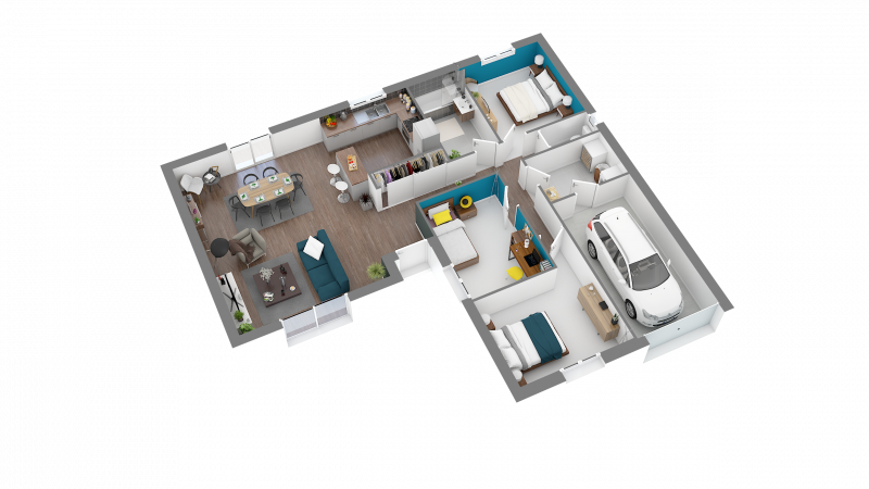 Construction d'une maison Orgères (35230) 330 000 &euro;