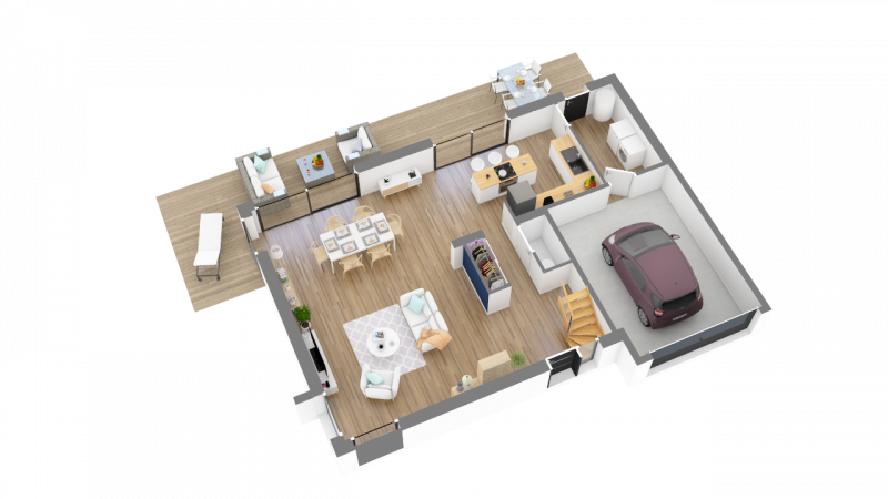 Construction d'une maison Saint-Quentin-la-Motte-Croix-au-Bailly (80880) 295 000 &euro;