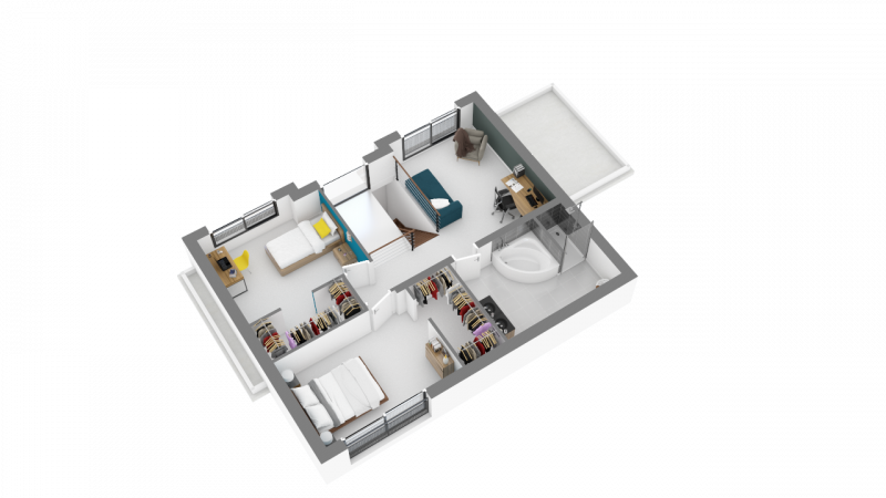 Construction d'une maison Talensac (35160) 373 273 &euro;