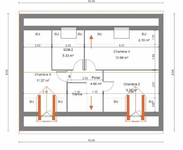 Construction d'une maison Sequehart (02420) 232 464 &euro;