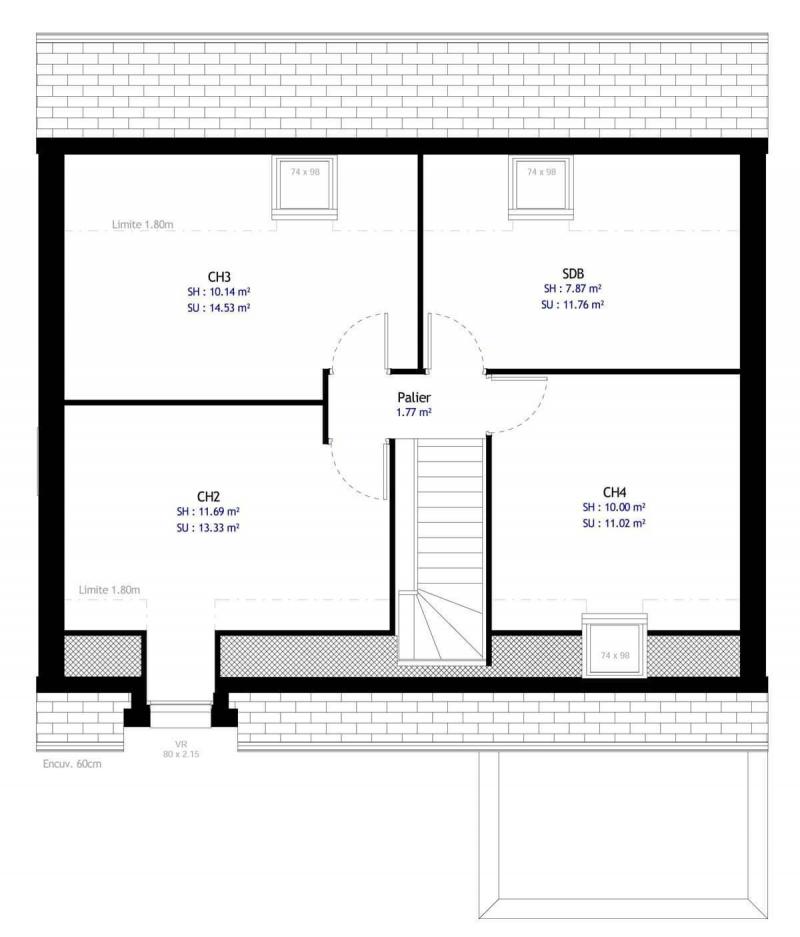 Construction d'une maison Mernel (35330) 225 000 &euro;