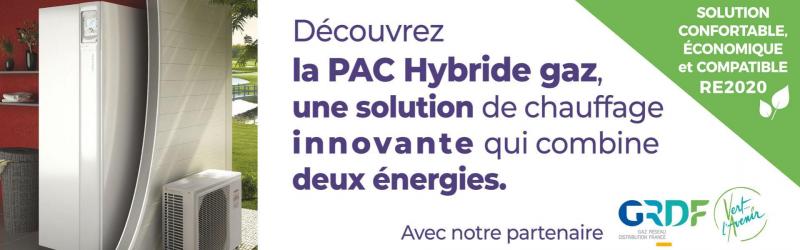 PAC hybride gaz, solution de chauffage innovante