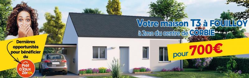 Votre maison à Fouilloy pour 700€ par mois !
