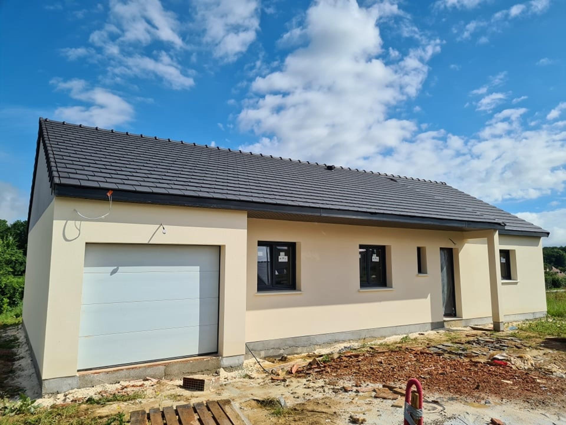 Construction d'une maison à Buchy (76) en Juillet 2021