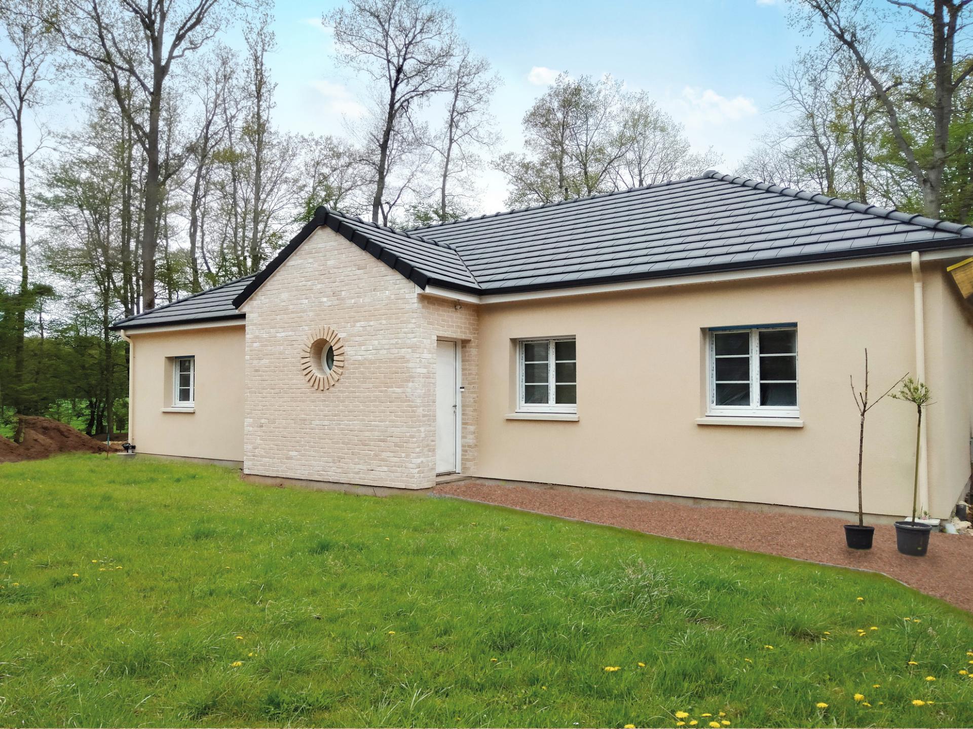 Construction d'une maison à Orvaux (27) en Mai 2022
