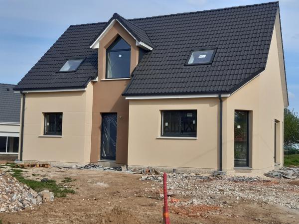 Construction d'une maison à Émanville (76) en Juin 2022