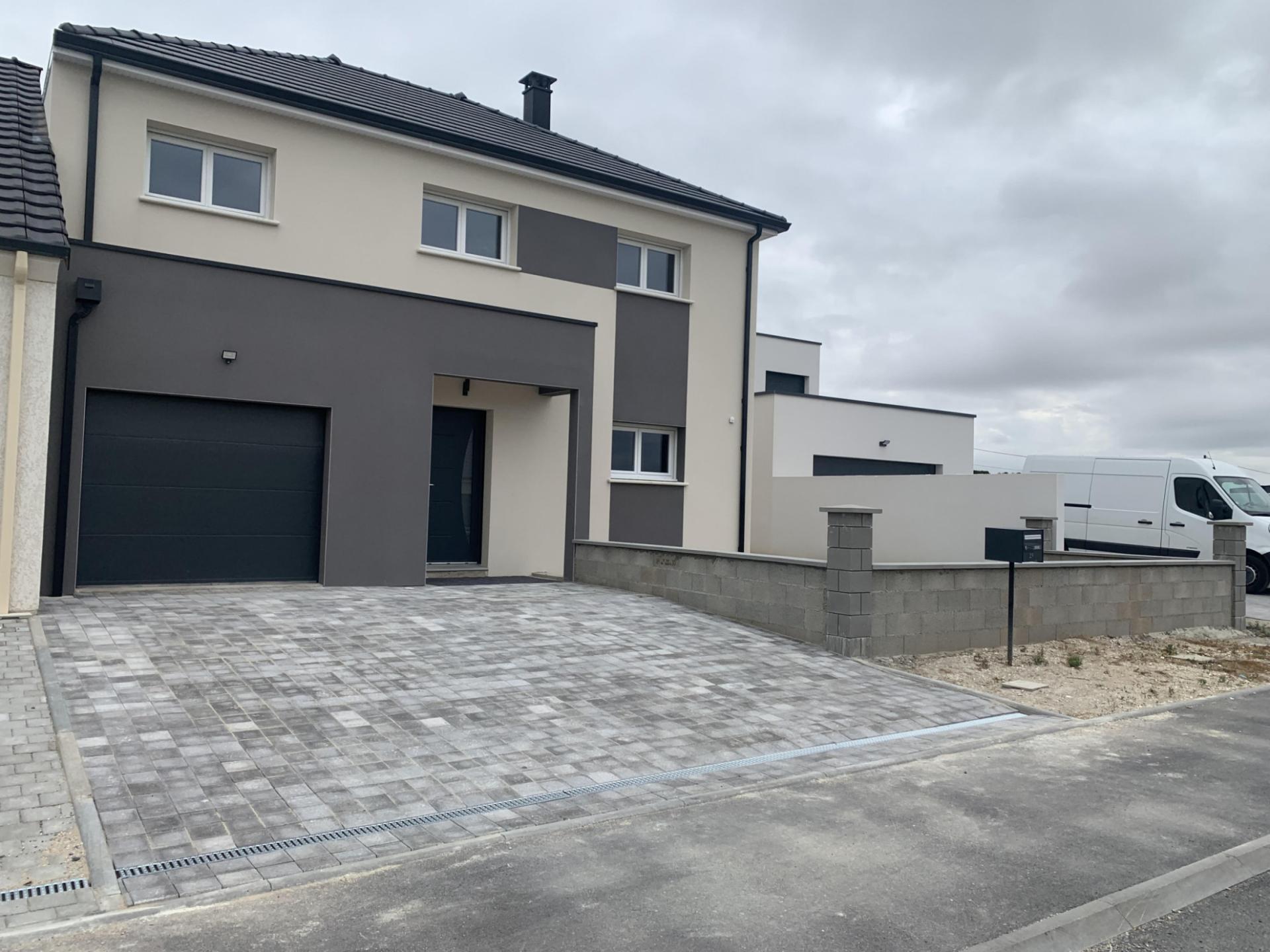 Construction d'une maison à Cernay-lès-reims (51) en Juin 2021