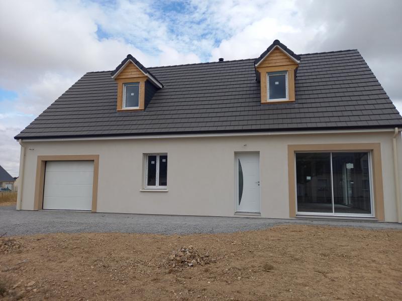 Construction d'une maison à Gauville-la-campagne (27) en Octobre 2022