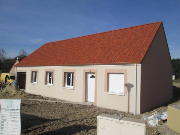 Construction d'une maison à Doingt (80) en Mars 2014