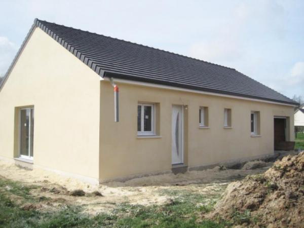 Construction d'une maison à Ouainville (76) en Avril 2017