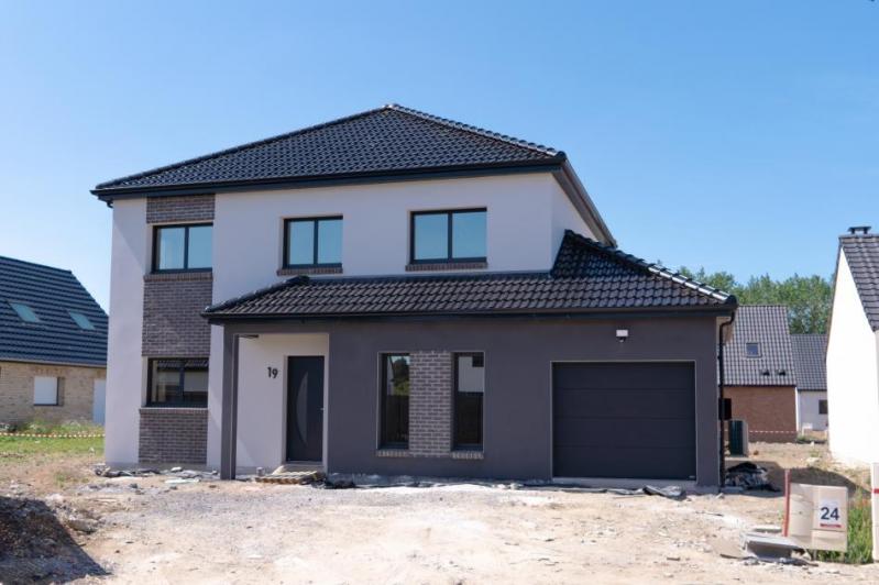 Construction d'une maison à Cantin (59) en Juillet 2020