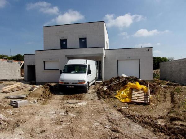 Construction d'une maison à Guignemicourt (80) en Décembre 2014