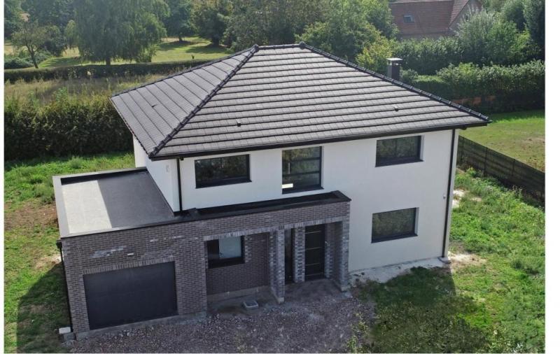 Construction d'une maison à Moncheaux (59) en Aout 2018