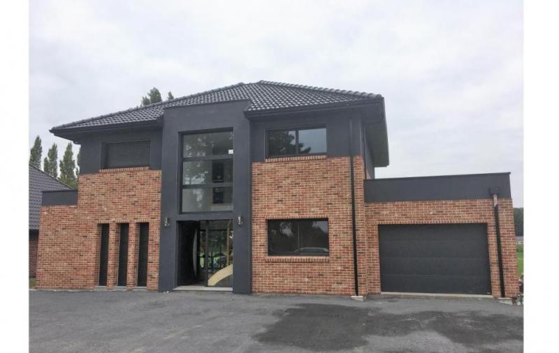 Construction d'une maison à Vieille-chapelle (62) en Avril 2018