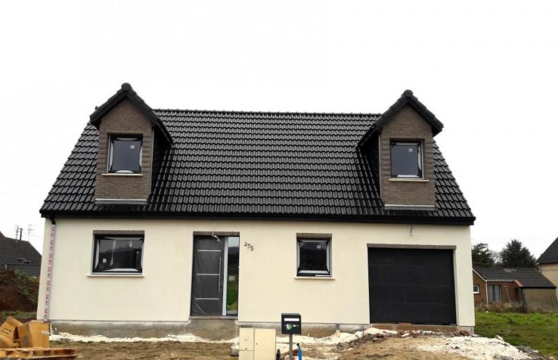 Construction d'une maison à Barlin (62) en Janvier 2017