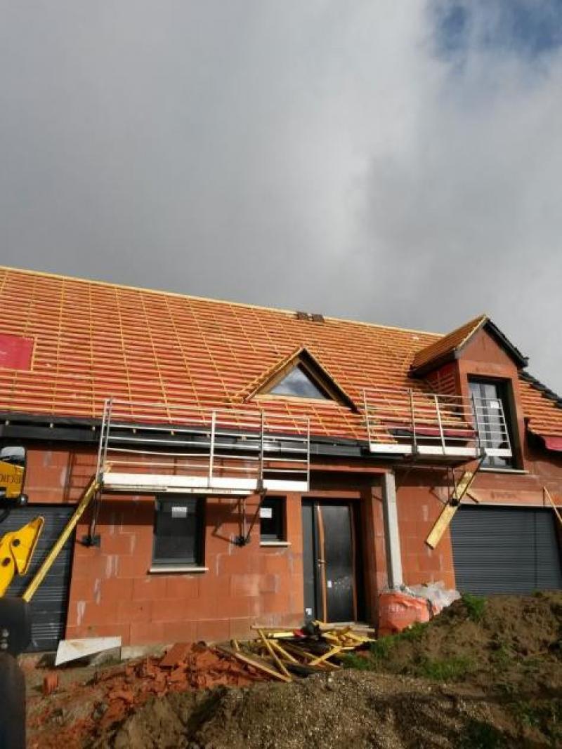 Construction d'une maison à Goderville (76) en Juin 2015