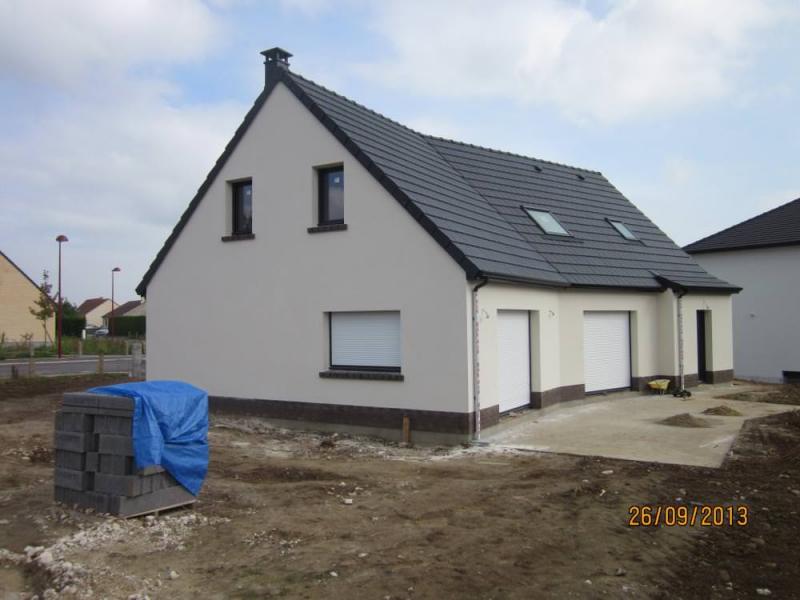 Construction d'une maison à Maroeuil (62) en Octobre 2013
