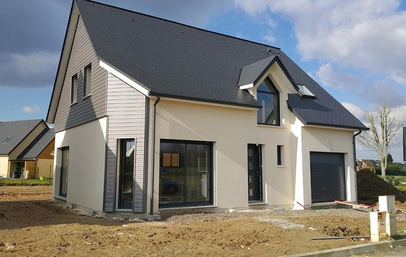 Construction d'une maison à Saint-laurent-de-brevedent (76) en Mars 2016