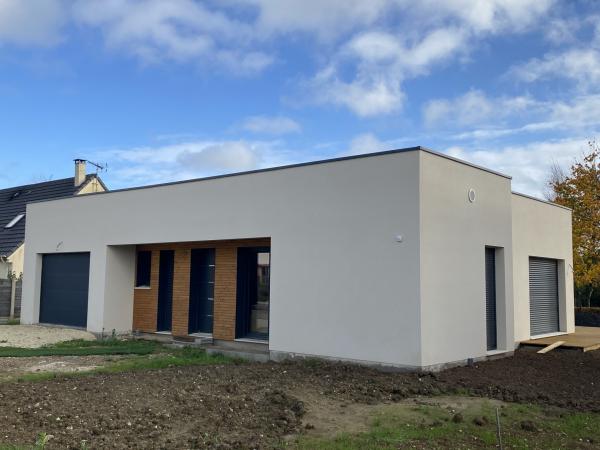 Construction d'une maison à Rainneville (80) en Novembre 2021