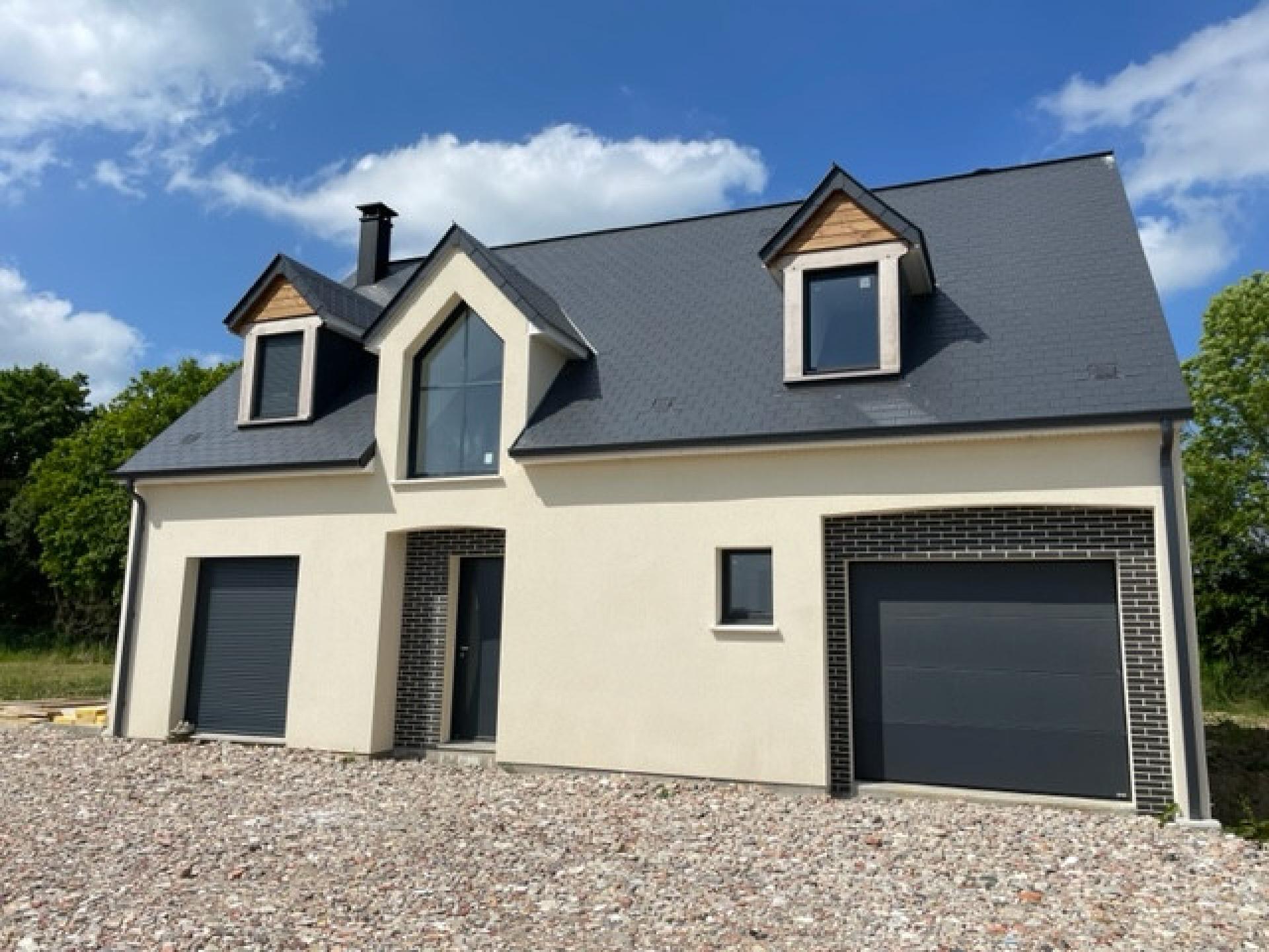 Construction d'une maison à Saint-grégoire-du-vièvre (27) en Février 2023