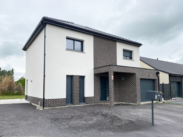 Construction d'une maison à Bailleul-sir-berthoult (62) en Octobre 2024