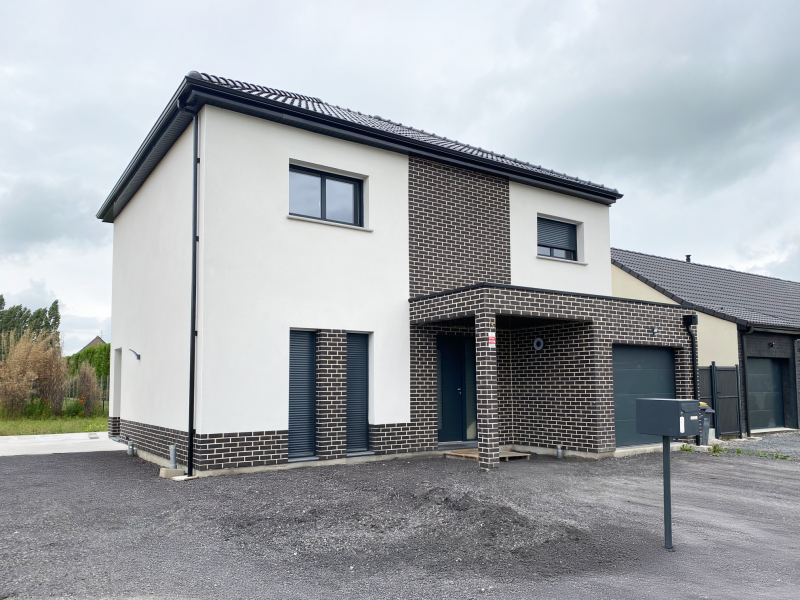 Construction d'une maison à Bailleul-sir-berthoult (62) en Octobre 2024