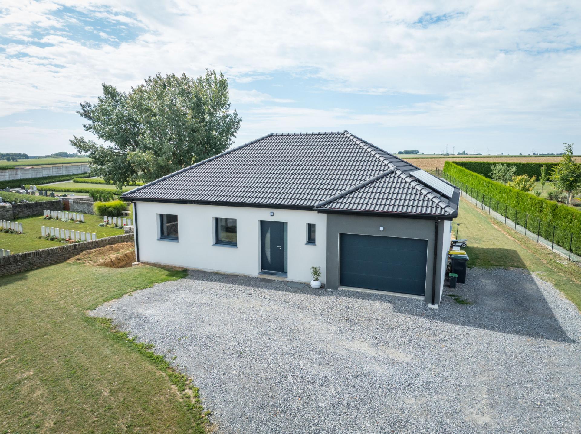 Construction d'une maison à Raillencourt-sainte-olle (59) en Décembre 2024