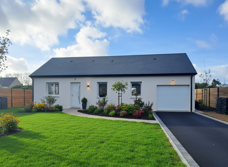 Construction d'une maison à Gratot (50) en Février 2026
