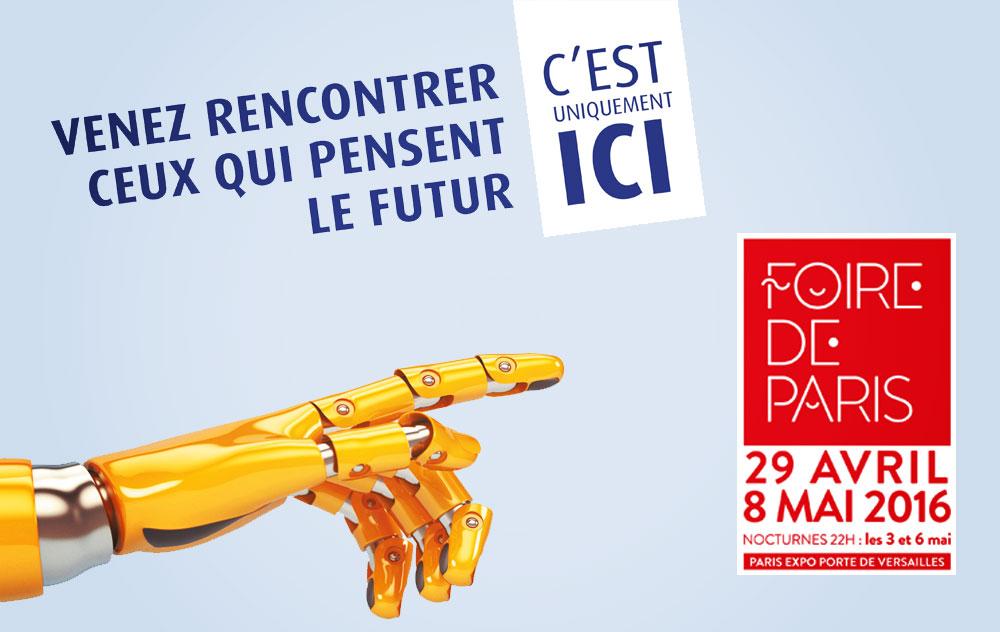Foire à Paris du 29/04/2016 au 08/05/2016