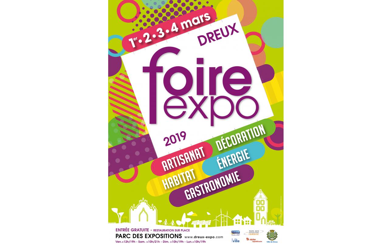 Foire Exposition à Dreux (28100) du 01/03/2019 au 03/02/2019