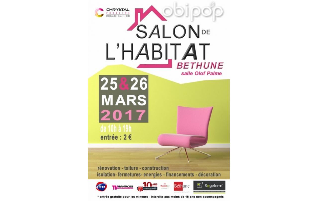 Salon De L'habitat à Bethune (62400) les 25/03/2017 et 26/03/2017
