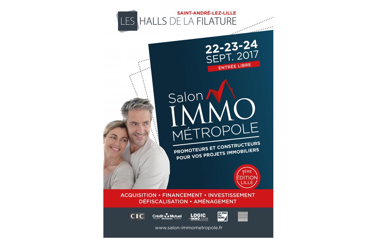 Salon De L'immobilier à Lille (59000) du 22/09/2017 au 24/09/2017