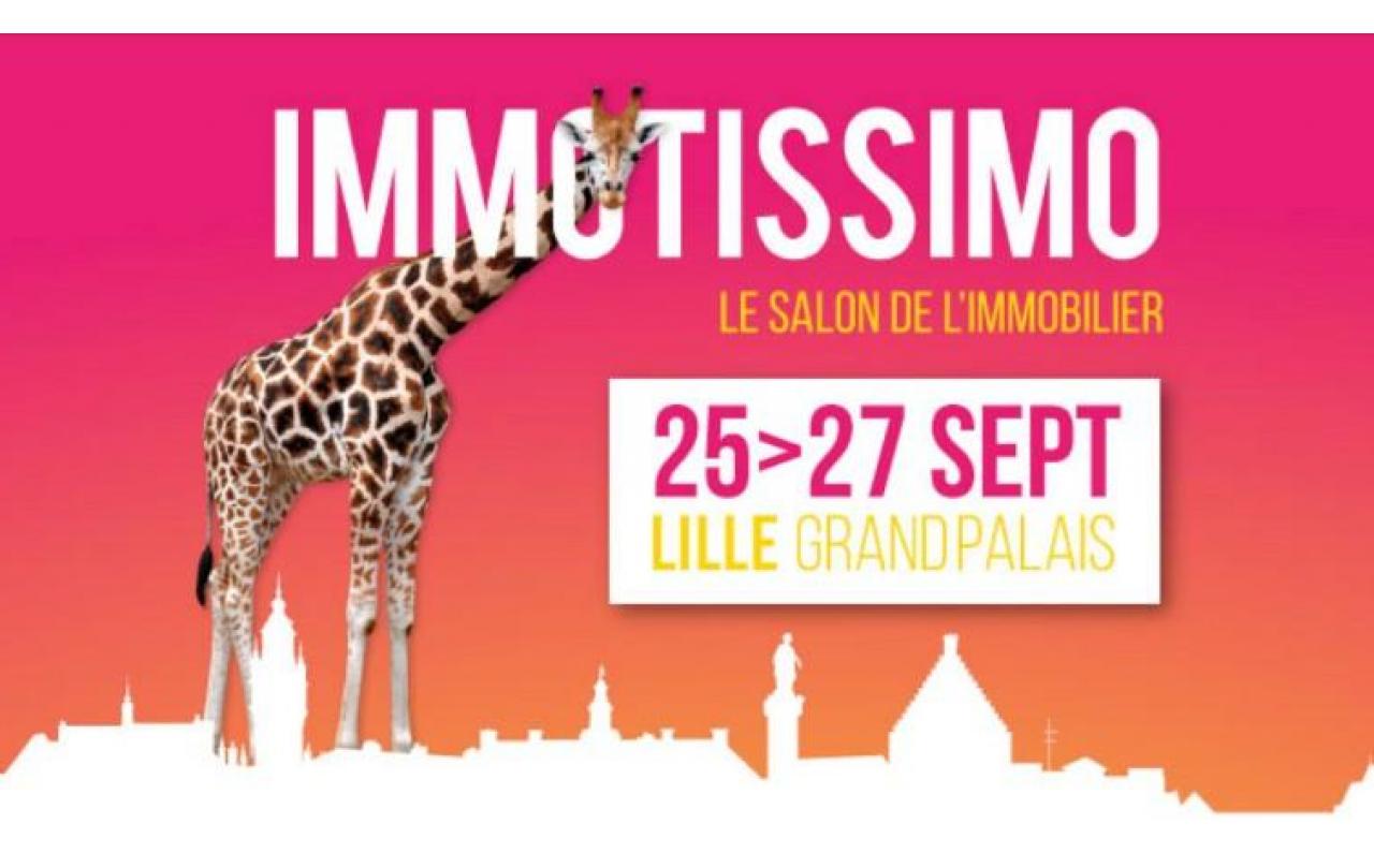 Salon Immotissimo à Lille (59000) du 25/09/2020 au 27/09/2020