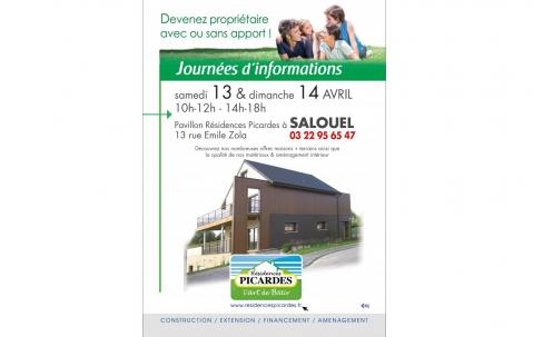 Portes Ouvertes à Salouel (80480) les 13/04/2019 et 14/04/2019