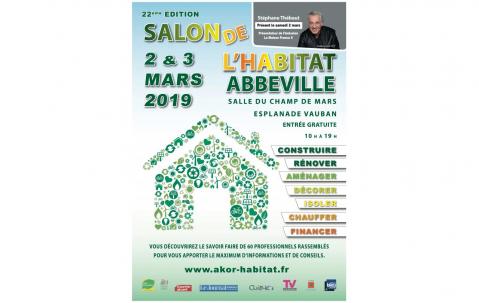 Salon De L'habitat à Abbeville (80100) les 02/03/2019 et 03/03/2019