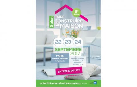 Salon Faire Construire Sa Maison à Paris (75000) du 22/09/2017 au 24/09/2017