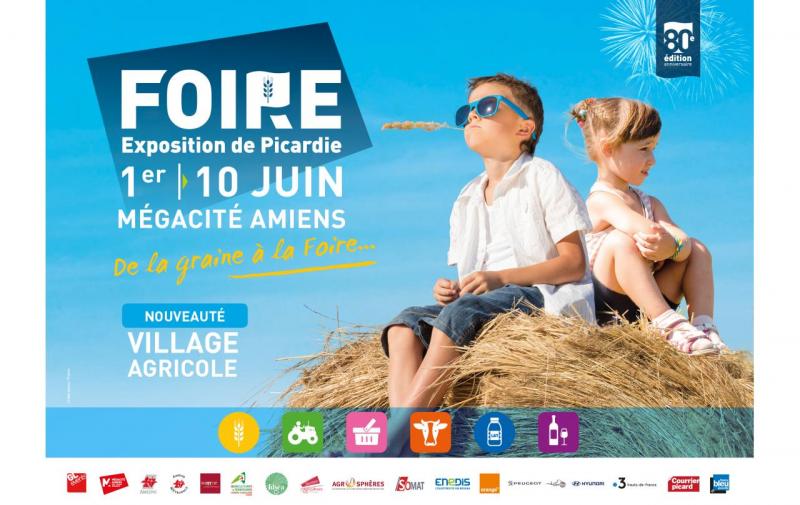 Foire Exposition à Amiens (80000) du 01/06/2019 au 10/06/2019
