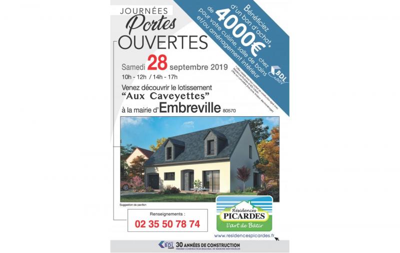 Portes Ouvertes à Embreville (80570) le 28/09/2019