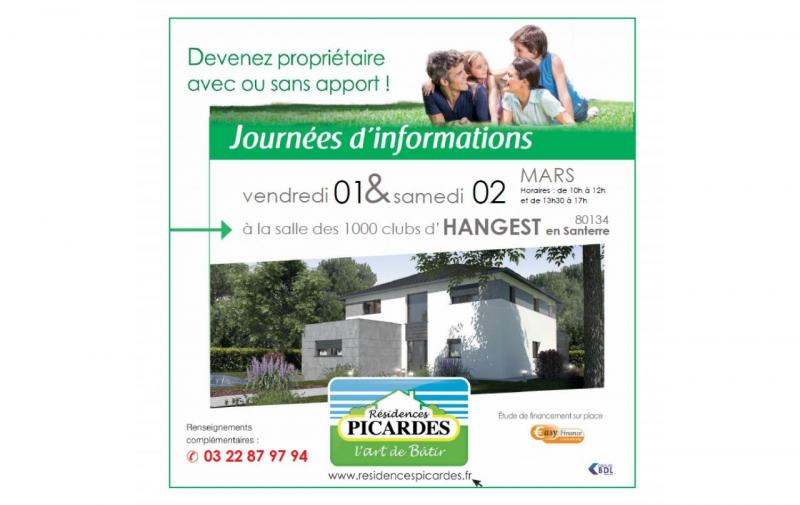 Portes Ouvertes à Hangest-en-santerre (80134) les 01/03/2019 et 02/03/2019