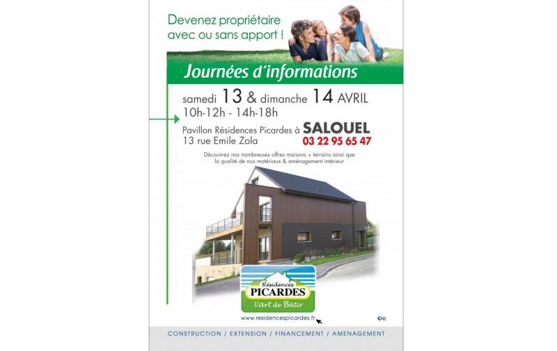 Portes Ouvertes à Salouel (80480) les 13/04/2019 et 14/04/2019