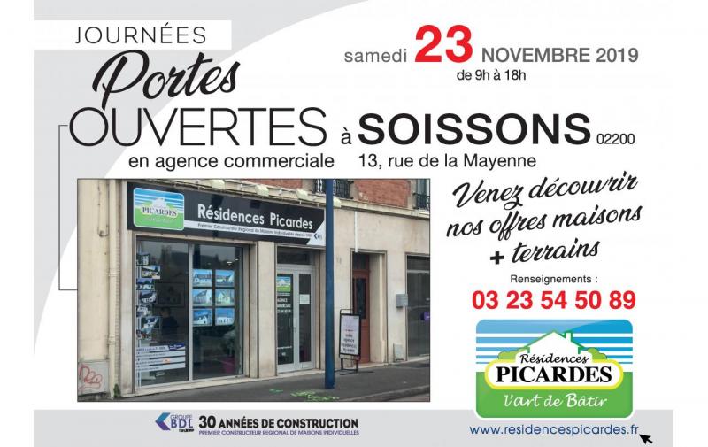 Portes Ouvertes à Soissons (02200) le 23/11/2019
