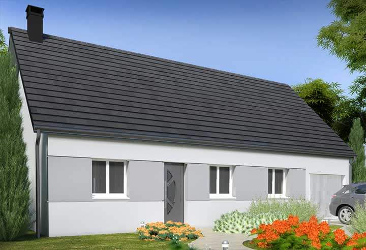 Maison individuelle Lesmaisons.com 104 GI