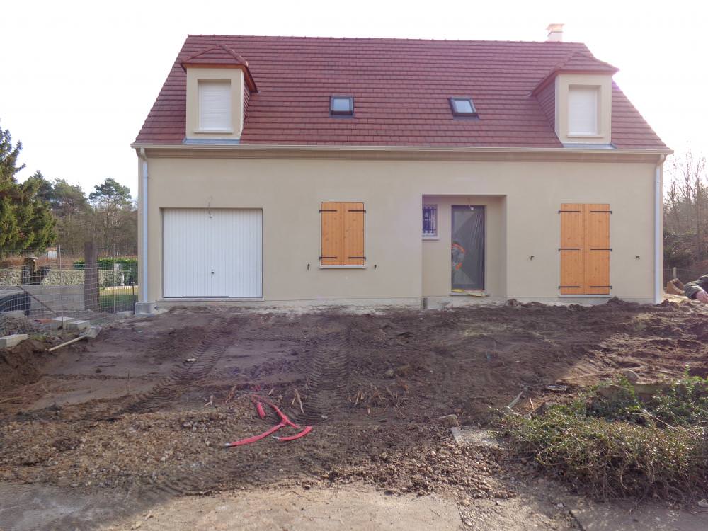 Construction d'une maison à Fere-en-tardenois (02) en Mars 2014
