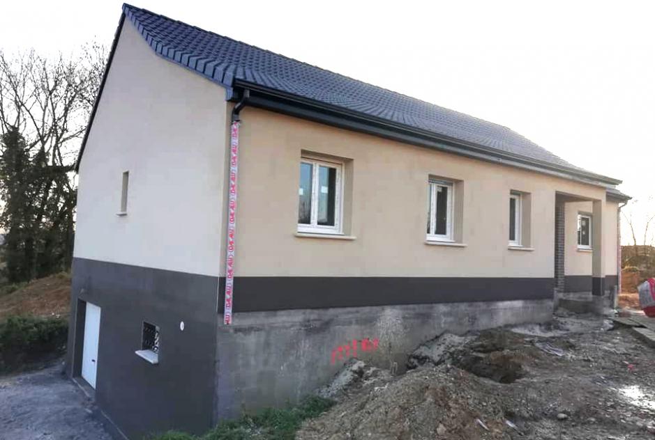 Construction d'une maison à VENDHUILE (02420)