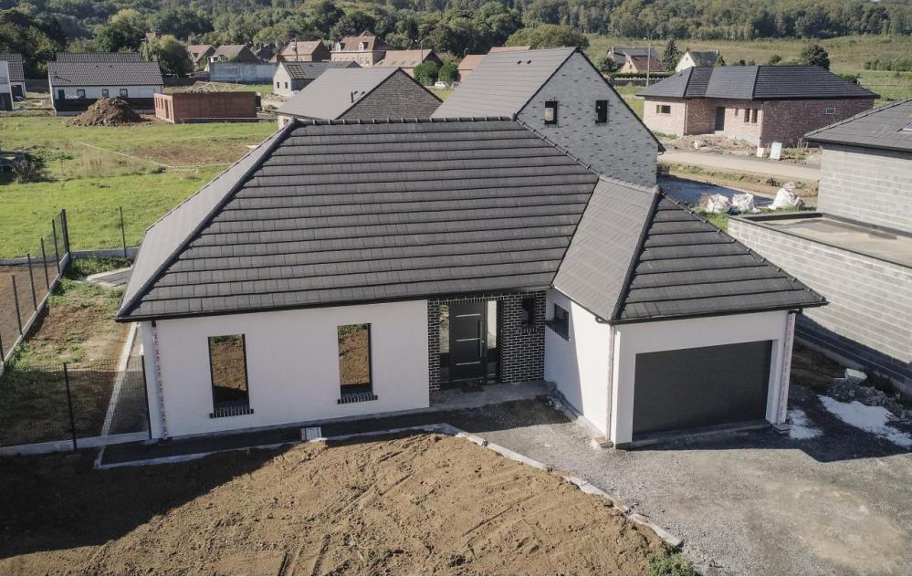 Construction d'une maison à Vimy (62) en Aout 2018